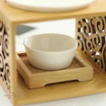 Diffuseur en céramique et bois pour une ambiance chaleureuse