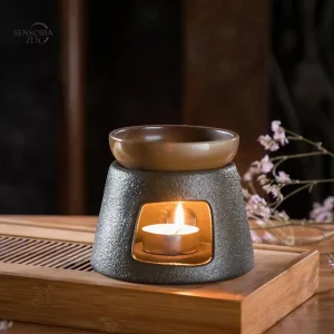 Diffuseur rétro céramique à chaleur douce pour une ambiance apaisante
