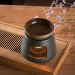 Support élégant pour diffuseur à chaleur douce en céramique vintage