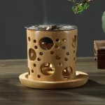 Accessoire en bambou pour une diffusion subtile de parfums