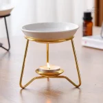 Design contemporain : diffuseur métal doré pour intérieur stylé