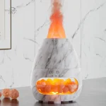 Diffuseur Ambiance Flamme en bois et pierres de sel