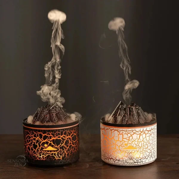 diffuseur-dhuiles-essentielles-lave-volcanique-1 Diffuseur Ultrasonique Lave Volcanique LED 180ml