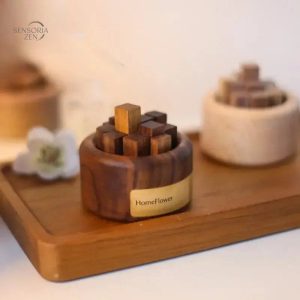 Diffuseur Passif en Bois – Accessoire pour huiles essentielles