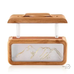 Diffuseur à ultrason, double brume relaxante