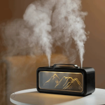 Diffuseur avec options de brume et lumière chaleureuse