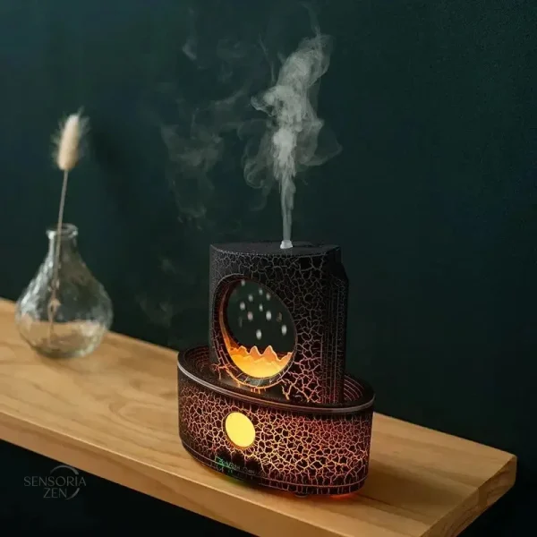 Création d'une atmosphère zen avec brume