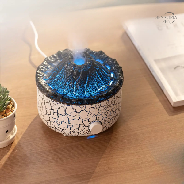 Diffuseur ultrasonique design Volcan Flamme
