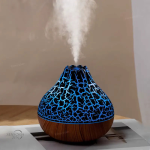 Diffuseur ultrasonique décoratif à effet volcan