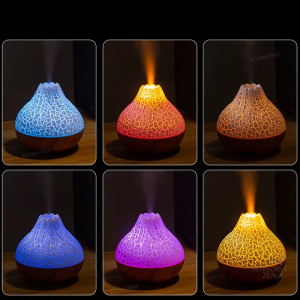 Accessoire bien-être : diffuseur effet volcan élégant
