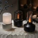 Diffuseur Ultrasonique Compact Moderne Effet Flamme