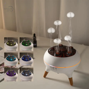 Diffuseur d'huiles essentielles, ambiance apaisante Méduse