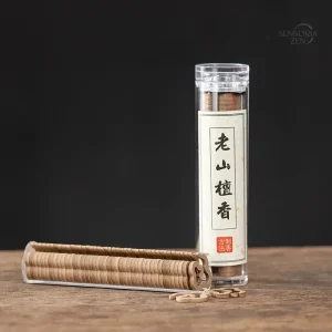 Disques spirale parfumés aux fleurs séchées