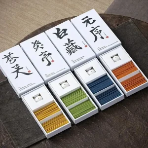 Encens Japonais Traditionnel – 100 Bâtonnets Courts