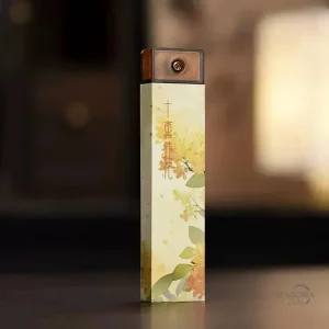 Porte-encens compact pour usage nomade