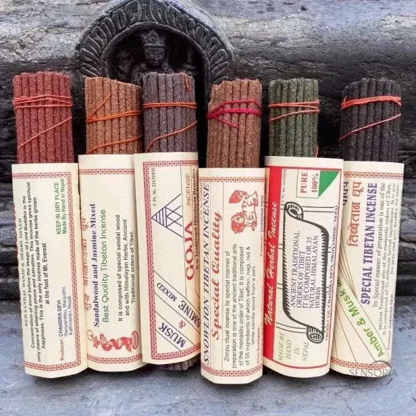 Encens Tibétain du Népal – Bâtons Artisanaux