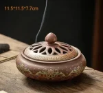 Brûleur d’Encens Céramique – Style Rétro