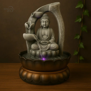 Fontaine Bouddha d’Intérieur LED – Décoration Zen