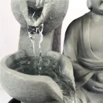 Fontaine d’intérieur inspirée par le bouddhisme zen