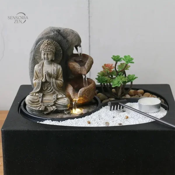 Accessoire de bien-être pour espace de méditation zen