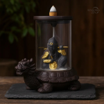 Fontaine d'Encens Dragon Tortue - Créatures Mythiques