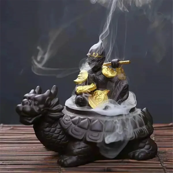 Création artistique pour diffuseur d'encens zen