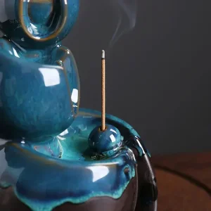 Cascade d’Encens Goutte d’Eau en Céramique