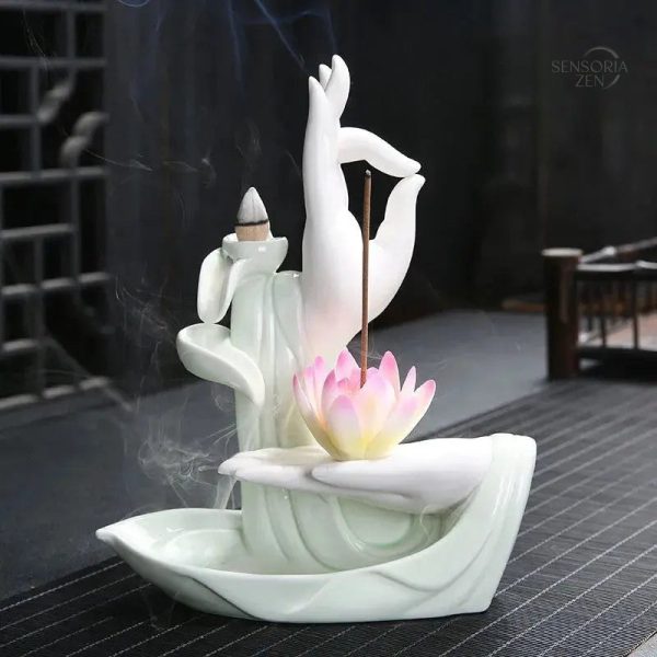 Objet décoratif spirituel : Fontaine Bouddha