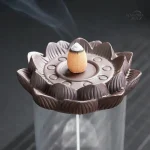 Accessoire méditatif : Fontaine d’encens Lotus