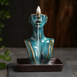 Fontaine encens design buste femme moderne