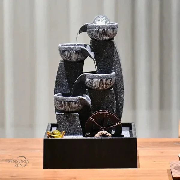 Fontaine Feng Shui décorative pour le bien-être intérieur