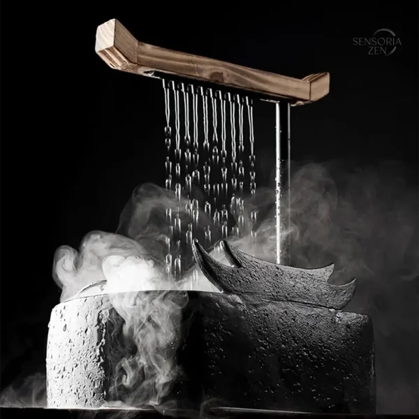 fontaine-zen-d-interieur-en-ceramique-cascade-apaisante-1 Fontaine Zen d’Intérieur en Céramique - Cascade décorative