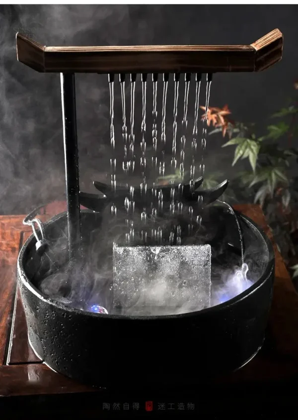 Cascade relaxante pour un décor intérieur serein