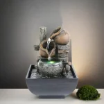 Fontaine Zen d'Intérieur LED – Cascade 3 Niveaux