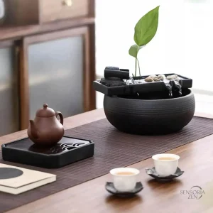 Cascade décorative Zen pour un intérieur relaxant