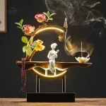 Harmonie – Brûleur d’Encens à illumination délicate