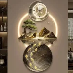 Horloge japonaise LED pour une touche de sérénité moderne