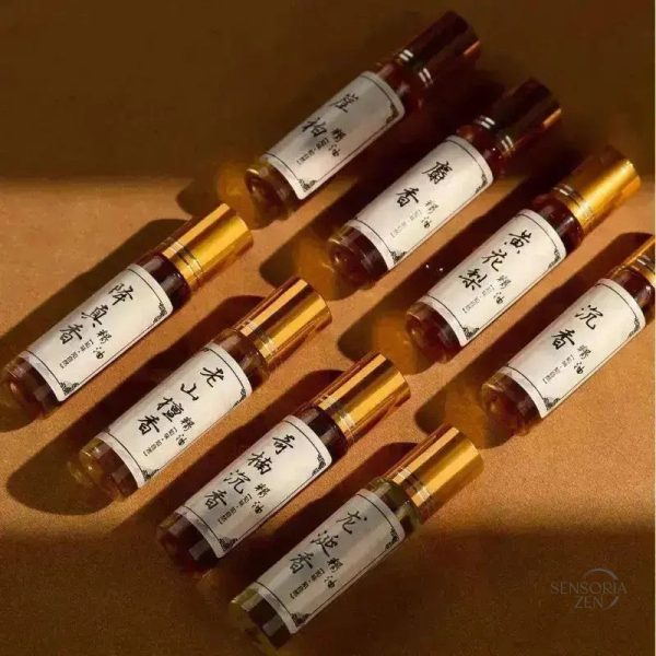Huile d'Encens Bois d'Agar, parfum riche et chaleureux