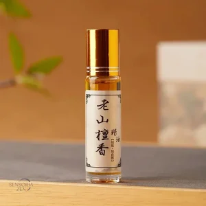 Huile essentielle d'encens boisée au santal