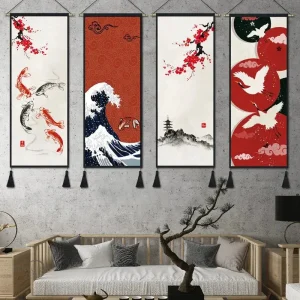 Kakemono Japonais - Estampe Traditionnelle