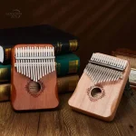 Kalimba 17 Notes en Bois – Instrument Relaxant