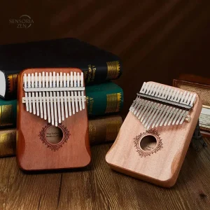 Kalimba 17 Notes en Bois – Instrument Relaxant