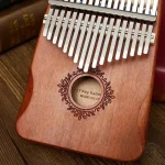 Instrument de musique Feng Shui en bois naturel