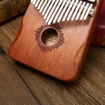 Outil de relaxation, kalimba en bois pour bien-être