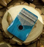 Musique zen avec kalimba 17 notes en bois