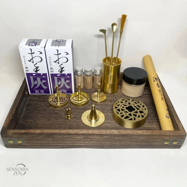 Kit de creation d'encens en céramique et verre