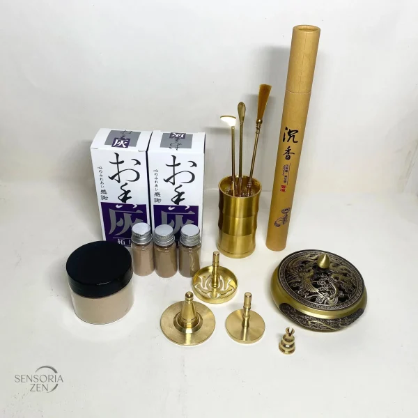 Outils DIY pour encens en métal et céramique