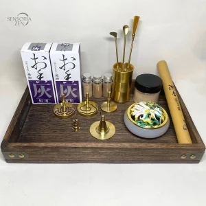 Kit de fabrication d'encens en verre et métal