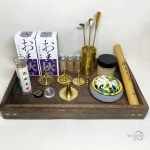 Matériel de fabrication d'encens en métal