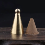 Kit Cônes Incense Cuivre DIY – 3 pièces en laiton